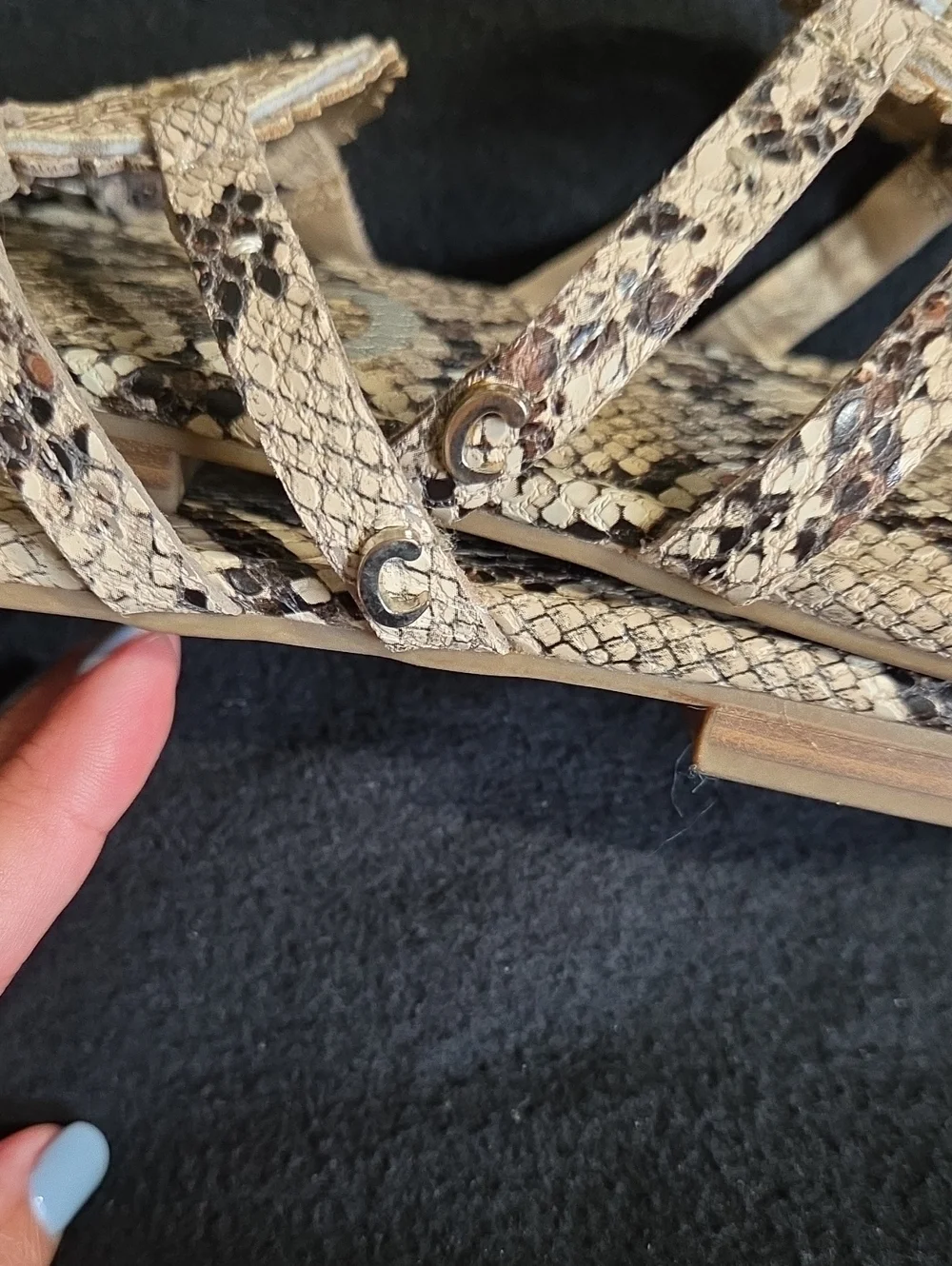 Sam Edelman CIRCUS Sandals Sz 7